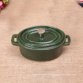 Oval Cast Iron mini casserole mini dutch oven